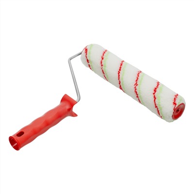 Валик "Эмали" , 250 мм, ворс 12 мм, D - 36 мм, D ручки - 6 мм, полиамид, полиакрил Сибртех