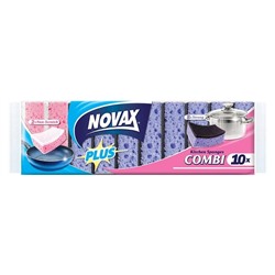 Novax Combi Губки кухонные крупнопористые 10шт