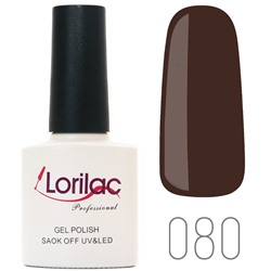Гель лак Lorilac Professional № 80 10 ml