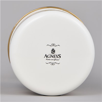 БАНКА ДЛЯ СЫПУЧИХ ПРОДУКТОВ AGNESS, СЕРИЯ IRISES, 12 Х 9СМ / 1,0Л