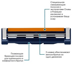 Кассеты для бритвы DORCO TG-II Plus (5 шт.) (крепеж типа Dʤɪˈlett СЛАЛОМ), TNA 3050