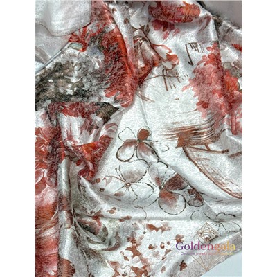 Платок из натурального шелка "Нежность прикосновения" Арт В1057/07