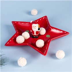 БЛЮДО СЕРВИРОВНОЧНОЕ КОЛЛЕКЦИЯ "CHRISTMAS GIFT" 25,5*24*7,5 СМ