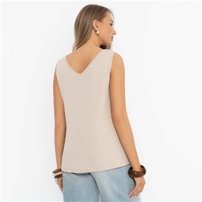 Топ из хлопка, Нежное совершенство (nude)