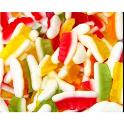 Мармелад жевательный Зубки фруктовый микс 300 гр / DAMLA