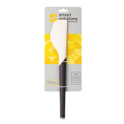 Лопатка SmartChef, 32 см, бежевая/бордовая