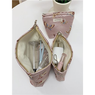 Brand capacious cosmetic bag to go out, handheld organizer bag, for import