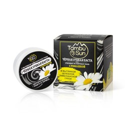 Паста зубная черная с Ромашкой, пластик, 50 мл, "TambuSun" TambuSun