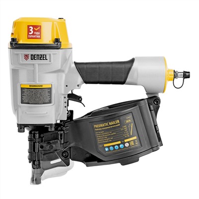Нейлер пневматический CN70 для гвоздей CNW от 45 до 70 мм// Denzel