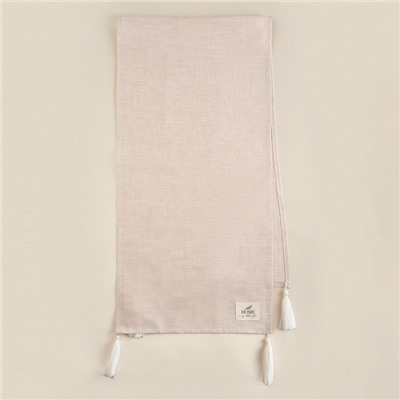 Дорожка SL HOME Gloomy 40×142+/-3 см, лён 100%, плотность 180 г/м²