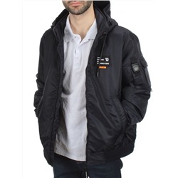 8734 DK. BLUE Куртка мужская демисезонная (100 гр. синтепон)