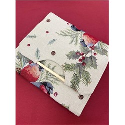 Сумка для пирога Новогодние друзья снегири 28х32х26 см 2412552