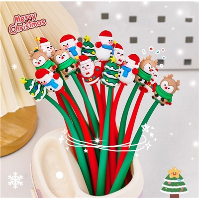 Ручка «Новогодняя» с фигурками