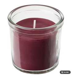 STÖRTSKÖN Свеча ароматическая Ягодный Duftkerze im Glas, Beeren/rot, 20 Std.