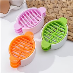 Яйцерезка Доляна «Филти», 3 насадки, 33.5×7×3 см, МИКС