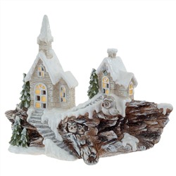 GAEM Фигурка декоративная "Домик" (подсветка, 3xAAA), L66 W23 H48 см