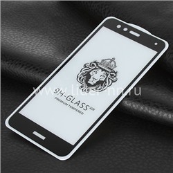 Защитное стекло на экран для Huawei P10 Lite 5-10D (без упаковки) черное