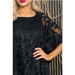 Платье Твой выход (черное) П14585-7М