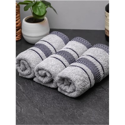 Комплект полотенец 3 шт 50*90 Рейв Серый