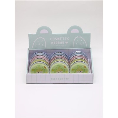 Набор зеркал «Малыши-зверята» шоу-бокс 12 шт. (4 цвета)