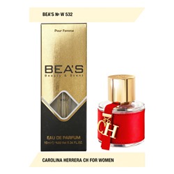 Парфюм Beas Carolina Herrera CH for women W532 10 ml, Парфюм женский Beas W532 создан по мотивам аромата Carolina Herrera CH