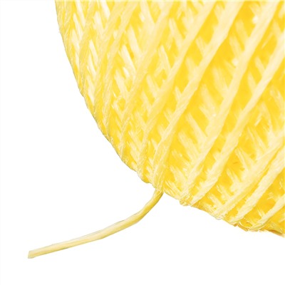 Шпагат полипропиленовый желтый, 1.4 мм, L 500 м, Сибртех