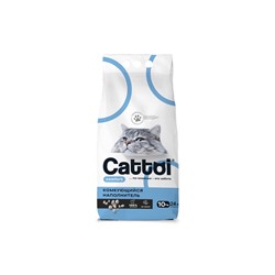 Наполнитель минеральный комкующийся Cattoi Comfort 10 кг,пластиковый пакет