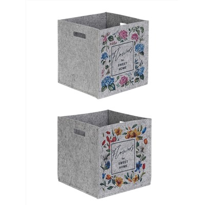 Органайзер для хранения "FLOWERS", в асс., 30х30х30см, 24л