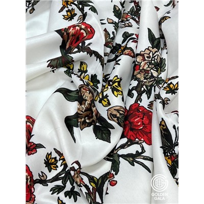 Платок шелковый большой "Парижанка" Арт 2428/17