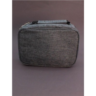 Сумка-органайзер для маркеров/карандашей, серая (23*7*16,5 см)