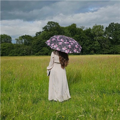 L354-4483 DelicateFloral (Нежный цветок) Зонт женский механика Fulton