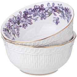 СТОЛОВЫЙ СЕРВИЗ LEFARD "LILAC" НА 6 ПЕР. 23 ПР.  (КОР=1НАБ.)