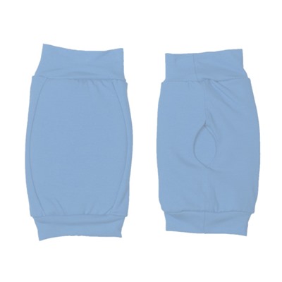 Наколенник для гимнастики и танцев ИНДИГО, р.L, цвет голубой  (материал: трикотаж, поролон) :(г):