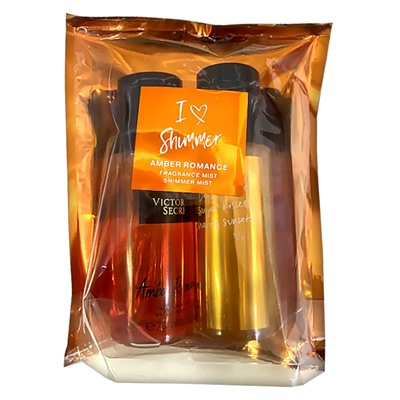 Подарочный набор Victoria's Secret Amber Romance Shimmer 2 шт 75 ml