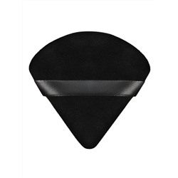 Kristaller Набор спонжей-пуховок в пластиковом контейнере для сухих и кремовых текстур, черный, 6 шт.