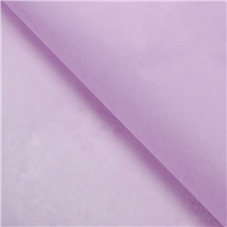 Бумага упаковочная тишью, сиреневый, 50×66 см