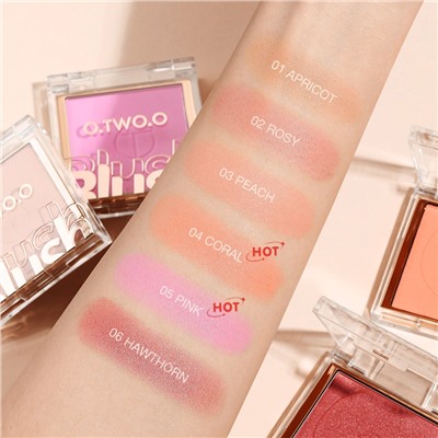 Румяна O.TWO.O Blush № 02 Rosy