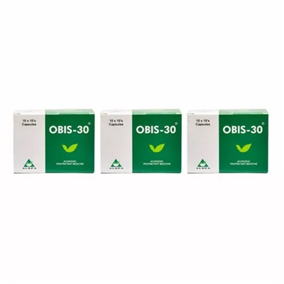 Набор Обис-30 (3 x 100 кап), Obis-30 Set, произв. Alopa Herbal