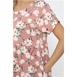 Платье Оксана (пудра) П13679-48М