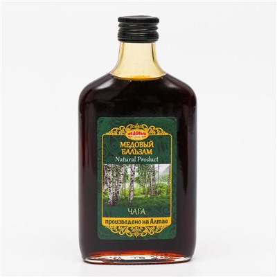 Безалкогольный алтайский медовый бальзам на травах «Чага», 250 мл