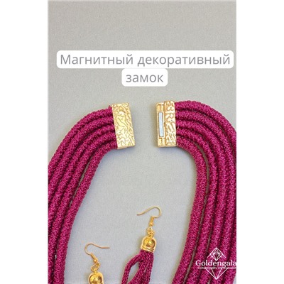 Набор бижутерии колье трансформер и серьги П5/003