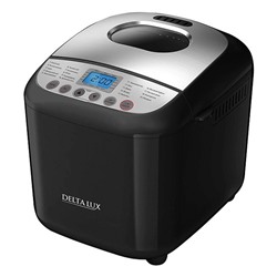 Хлебопечь DELTA LUX DE-6000 Черная 600Вт 500/750/1000 г 19 программ (2)