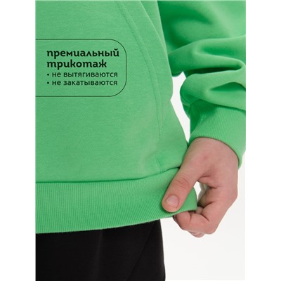 Толстовка для мальчиков Салатовый(38)