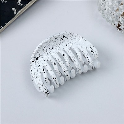 Крабик для волос «Флоранс», дуга классика, 6.5 см, МИКС