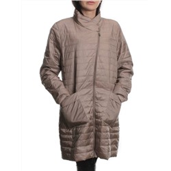 K-532 BEIGE Куртка демисезонная стеганая женская (70 гр. холлофайбер)