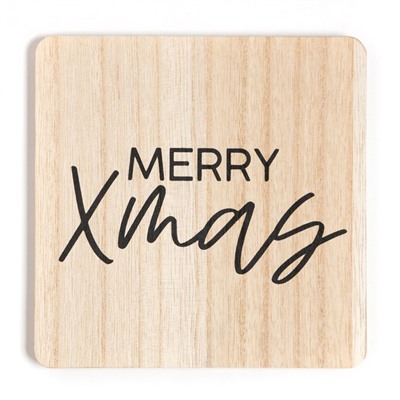 Новогодний подарочный набор кухонный Merry Xmas подставка, полотенце, формочка