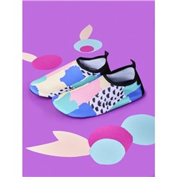 Коралловые тапочки аквашузы "Граффити"