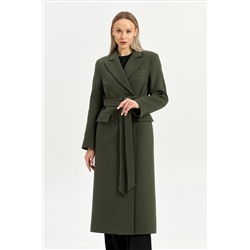 Пальто женское демисезонное 26895 (хаки)