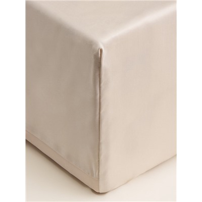 Простыня на резинке SL Home Tencel 200*200+30 см , цв. бежевый
