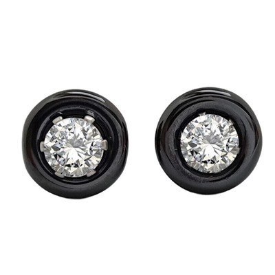 Серьги с керамикой